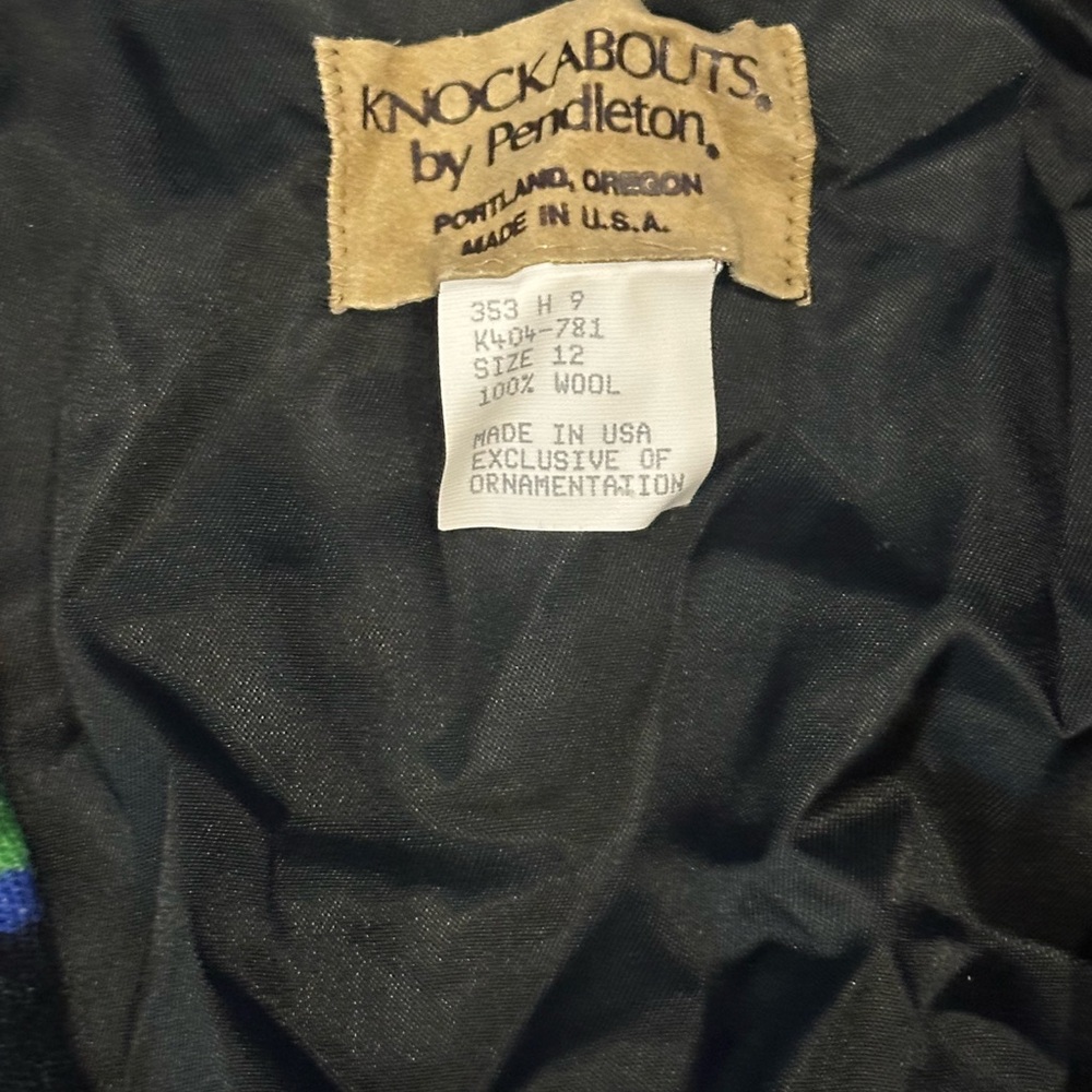 Pendleton Multicolor Striped Blazer - image 4